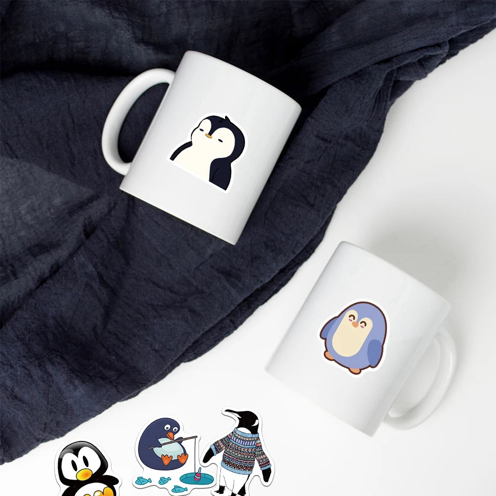 Penguin Paradise Sticker 50 Pack | Free Shipping