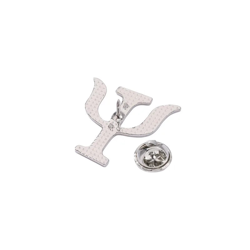 Psychological Symbol Psi Brooch | Free Shipping