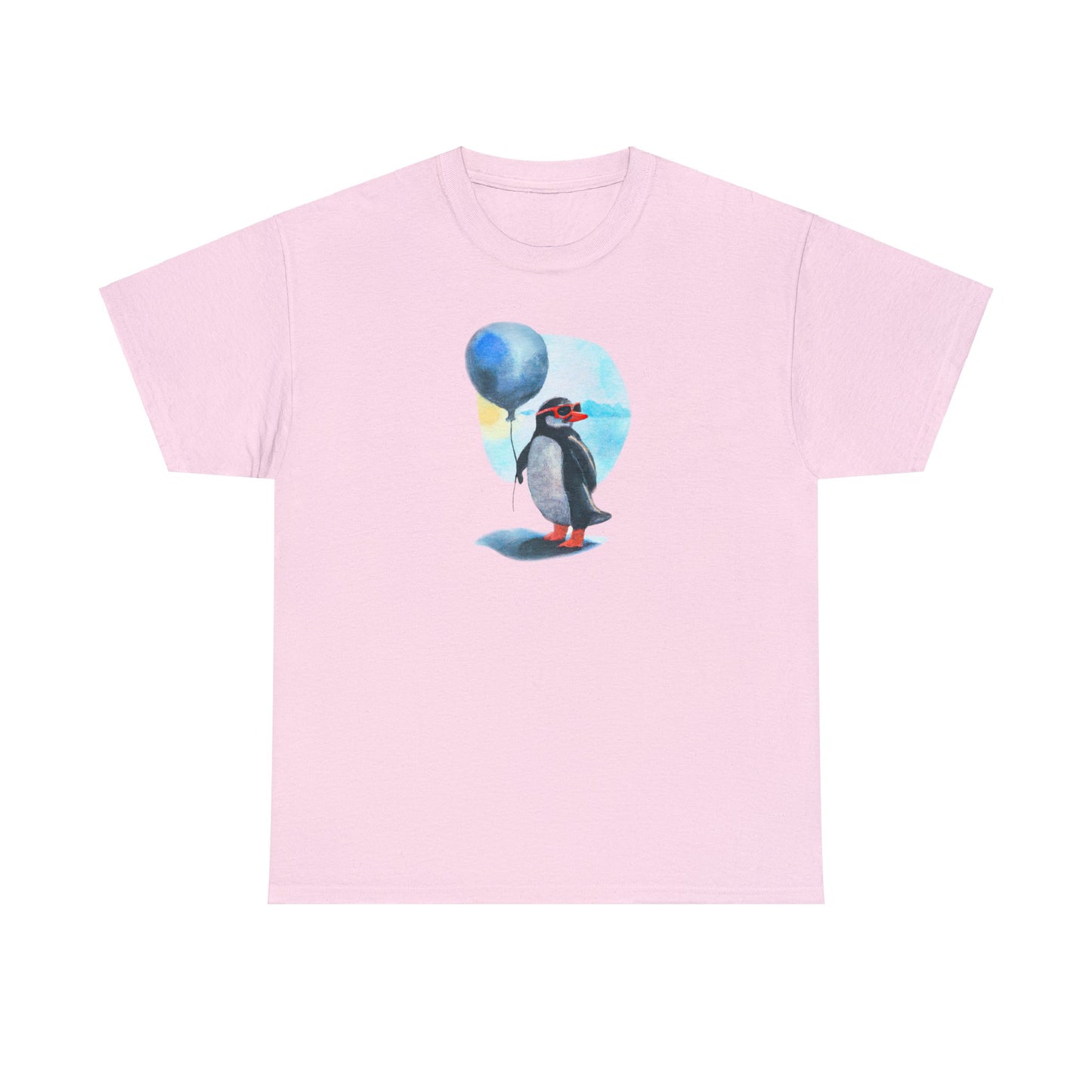 Penguin Watercolor T-Shirt | Free Shipping