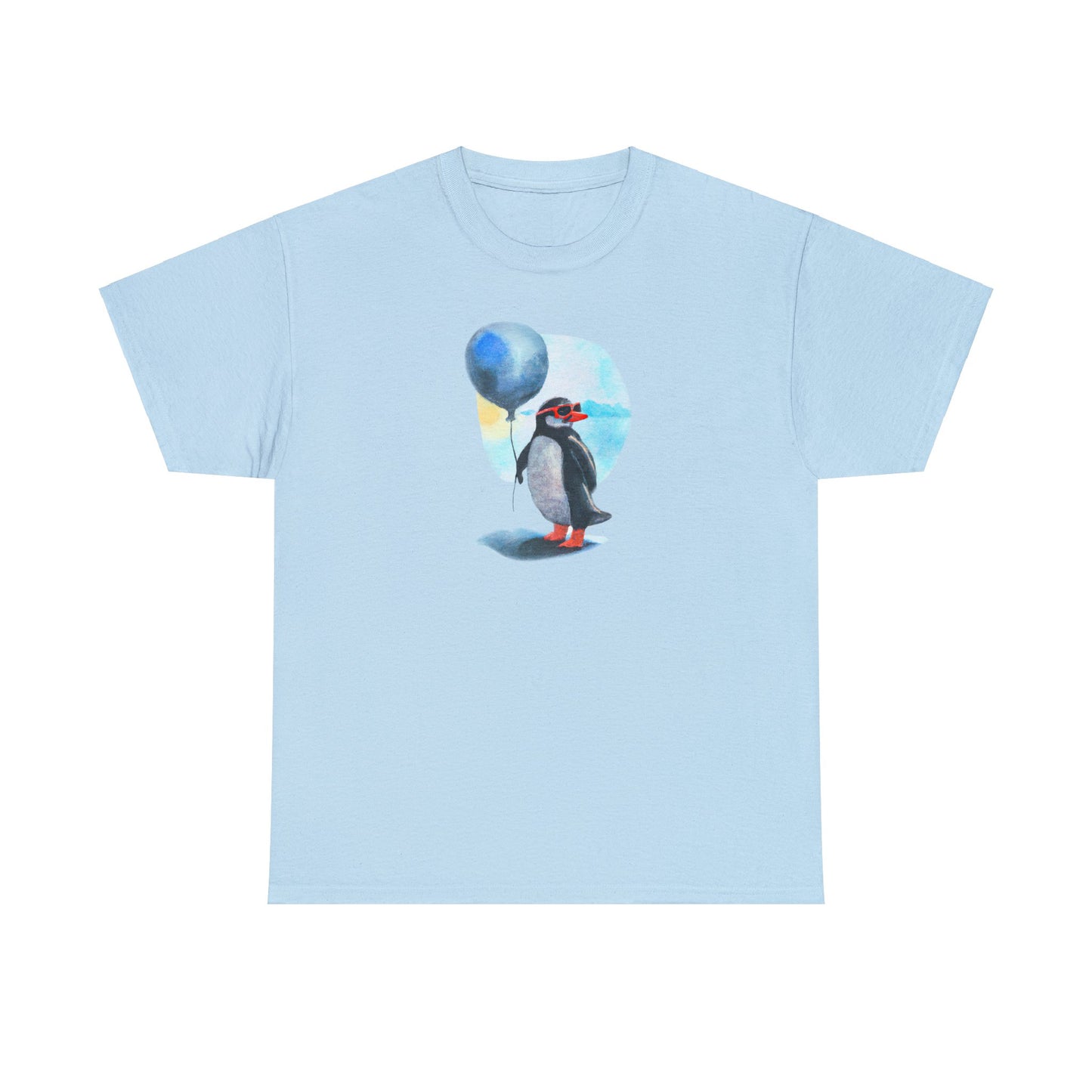 Penguin Watercolor T-Shirt | Free Shipping