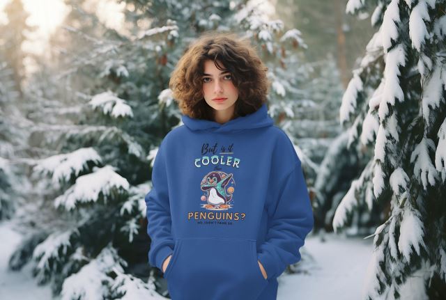 Cooler Than Penguins Hoodie | Free Shipping