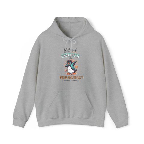 Cooler Than Penguins Hoodie | Free Shipping