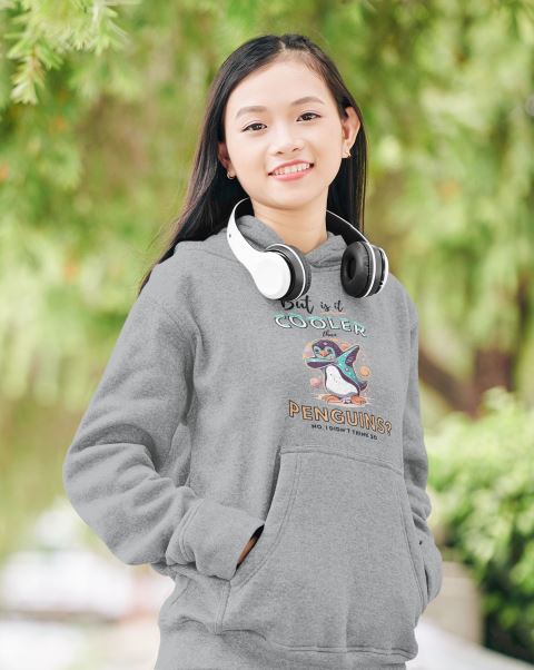 Cooler Than Penguins Hoodie | Free Shipping