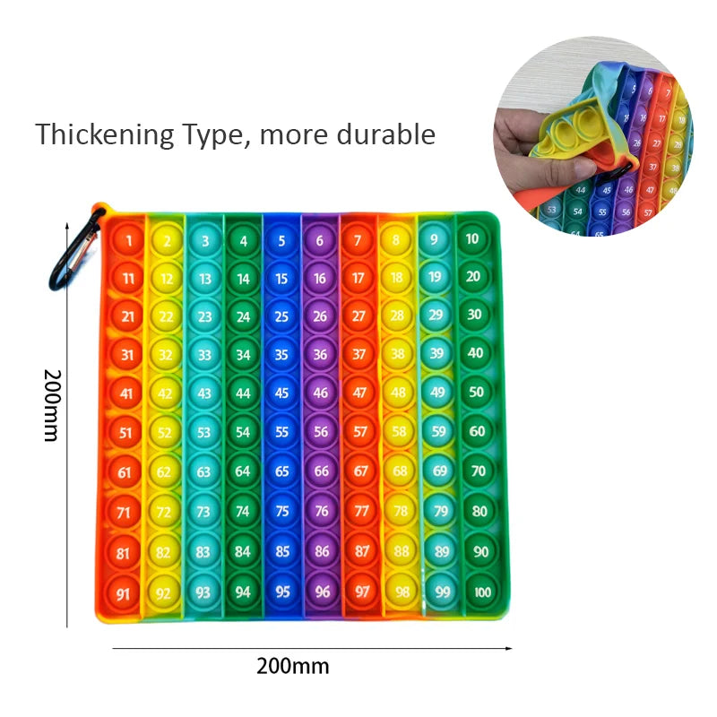 Sensory Bubble Times Tables Revision Tool  | Free Shipping