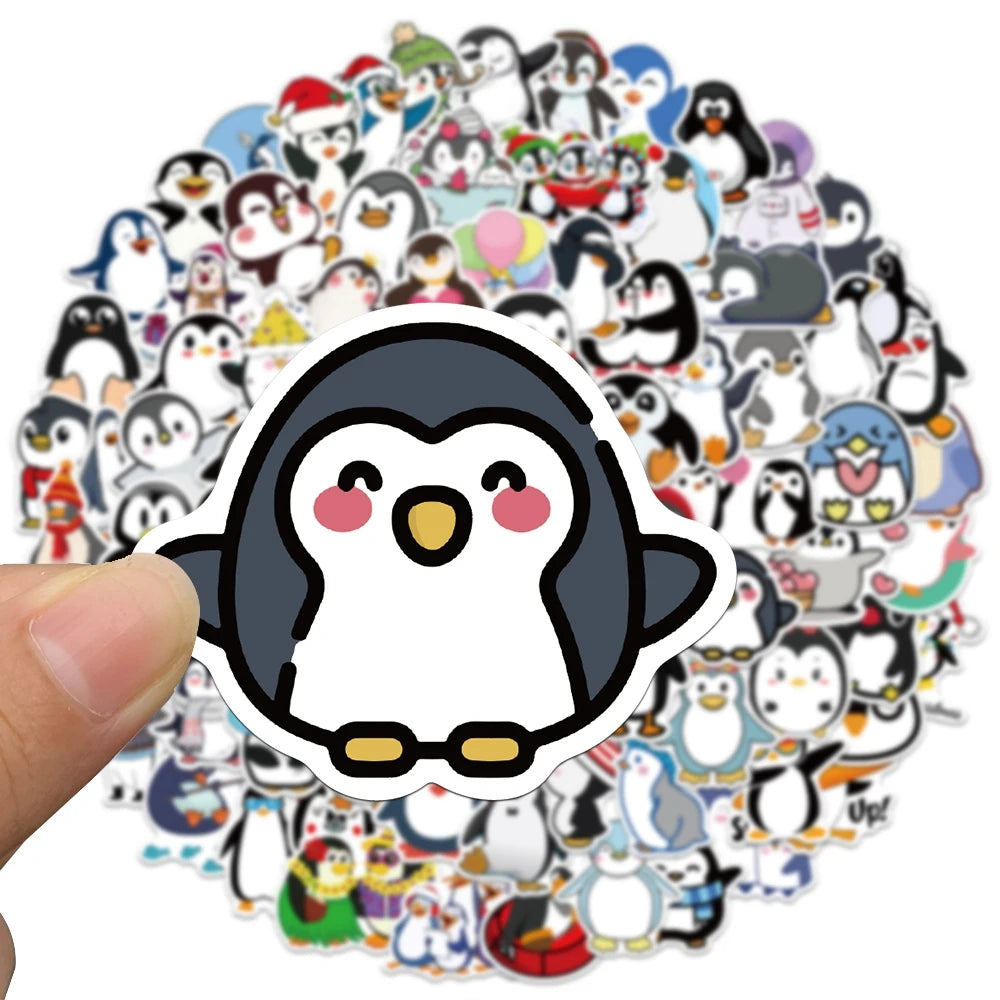 Penguin Paradise Sticker 50 Pack | Free Shipping