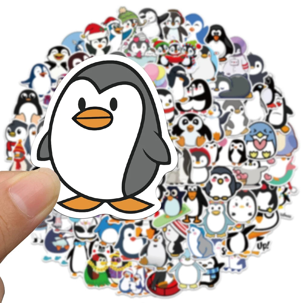 Penguin Paradise Sticker 50 Pack | Free Shipping