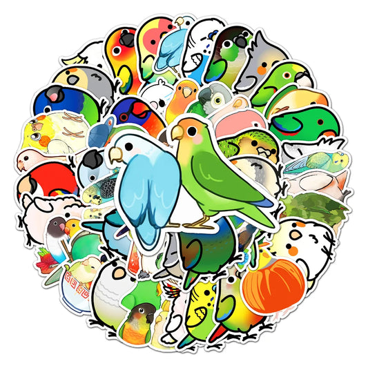 Bird Sticker 50 Pack | Free Shipping