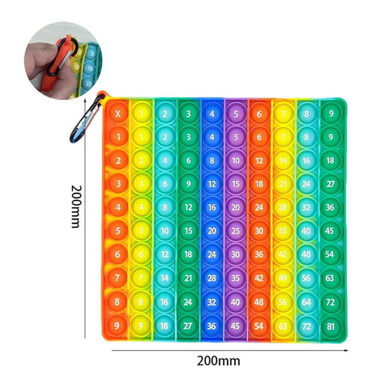 Sensory Bubble Times Tables Revision Tool  | Free Shipping