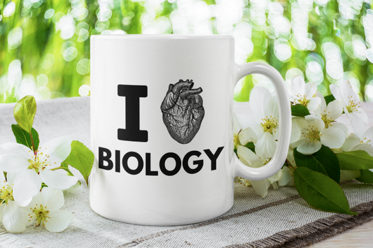 I Love Biology Mug | Free Shipping