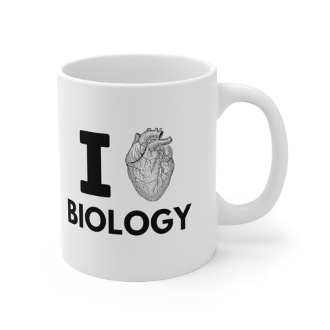 I Love Biology Mug | Free Shipping