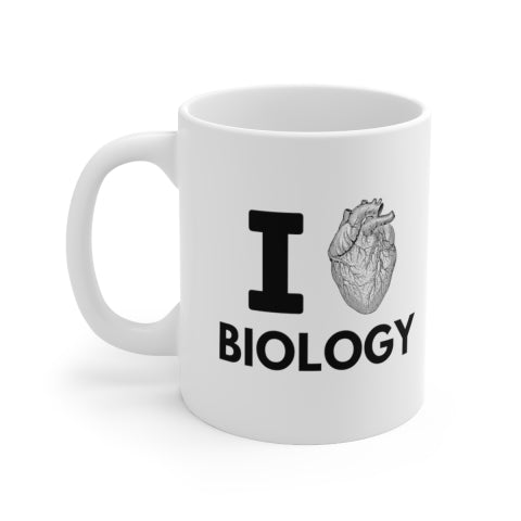 I Love Biology Mug | Free Shipping