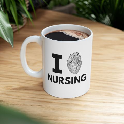 I Love Nursing Mug | Free Shipping