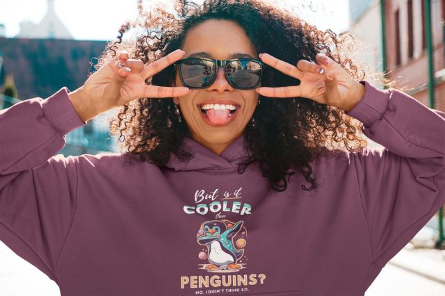 Penguin Power Dab Hoodie | Free Shipping