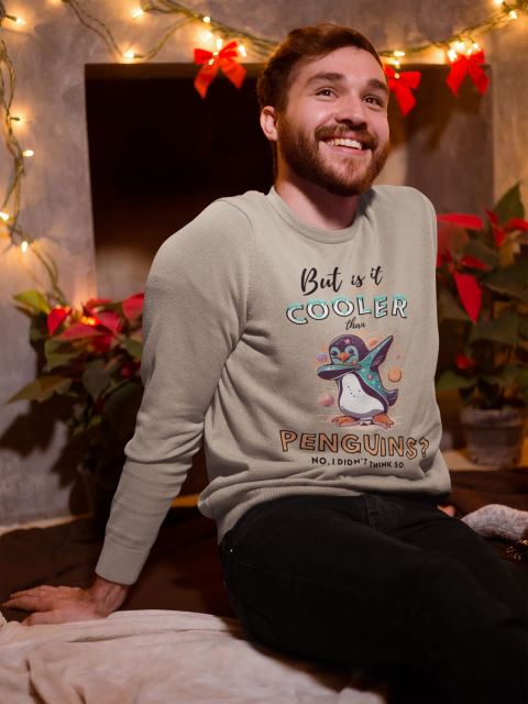 Penguin Vibes Sweatshirt | Free Shipping