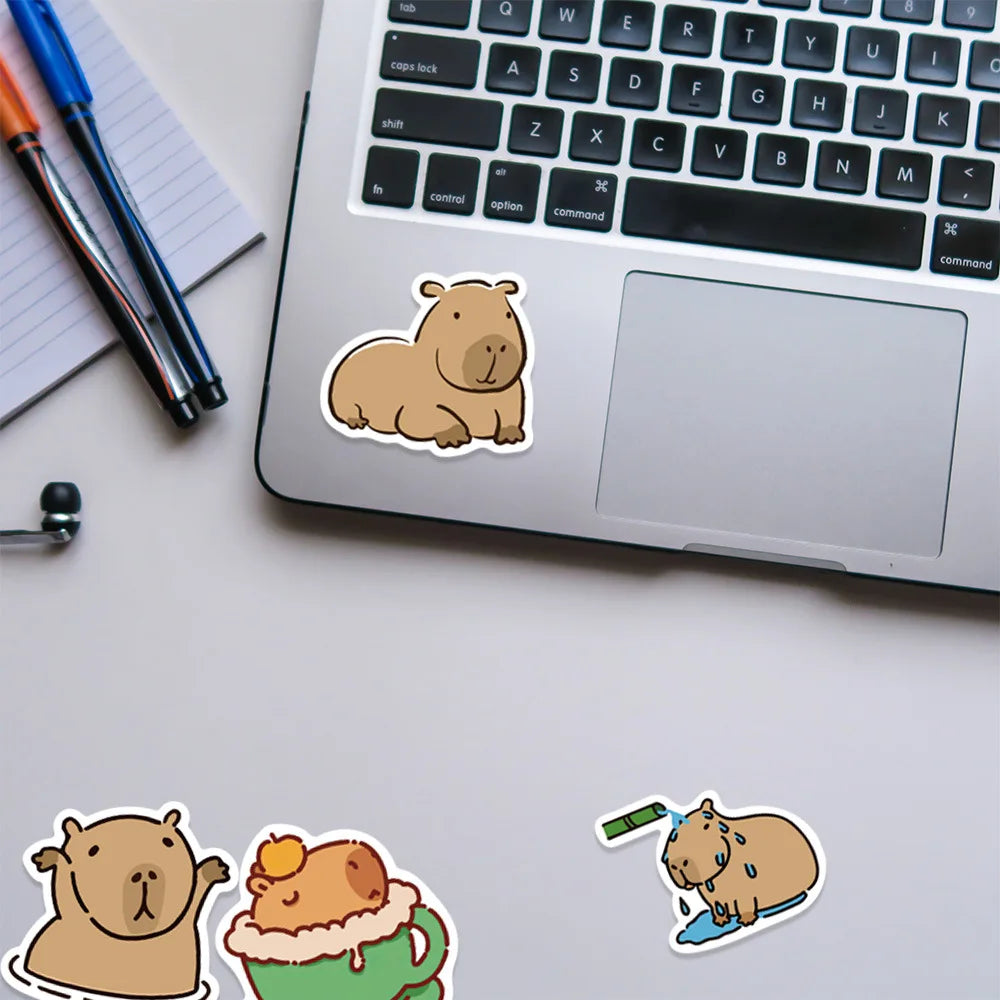 Cool Capybara Sticker 50 pack | Free Shipping