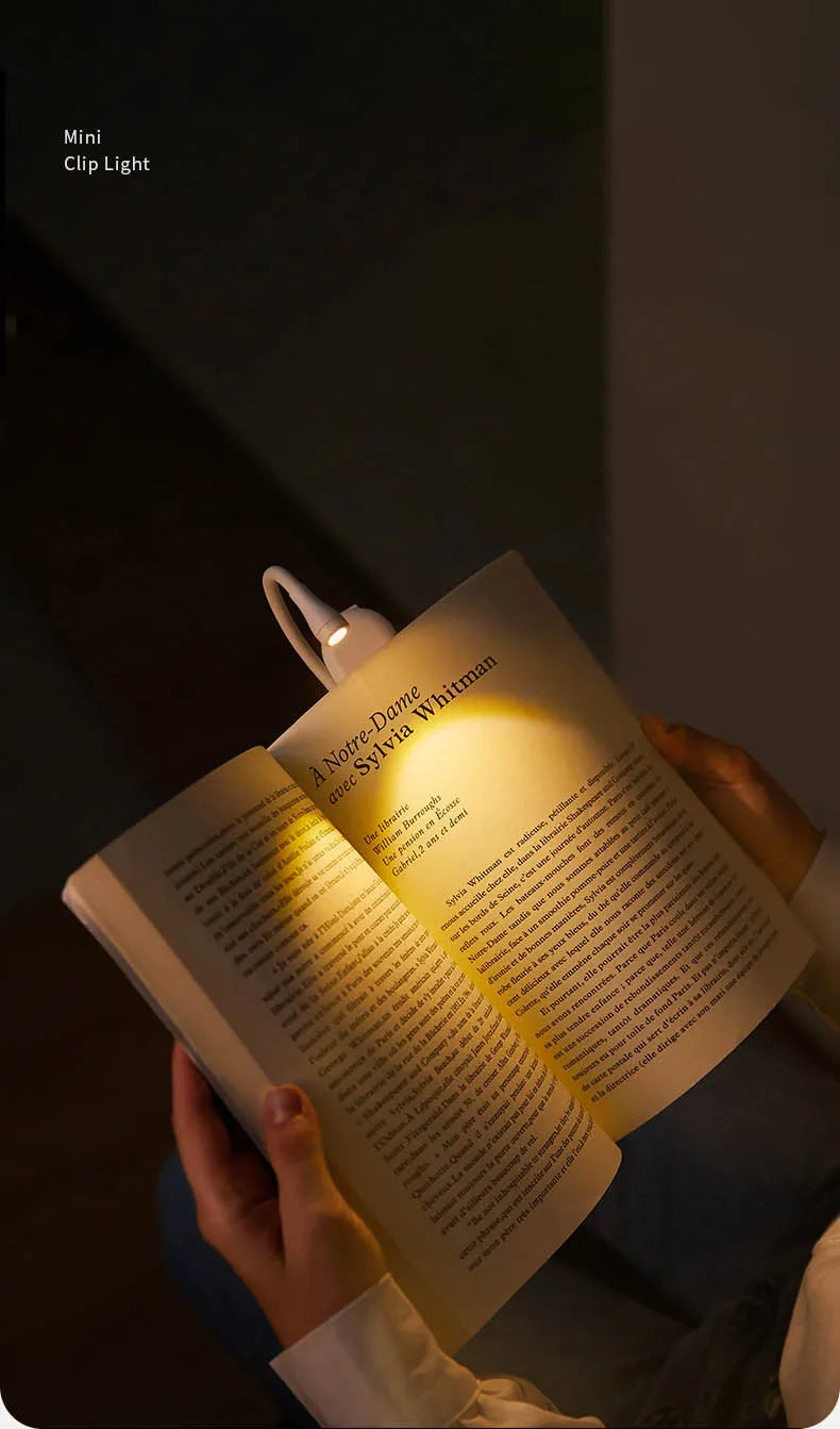 Dimmable Rechargeable Booklight | Free Shipping