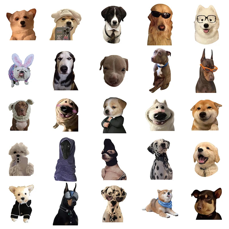 Dog Sticker 50 Pack | Free Shipping