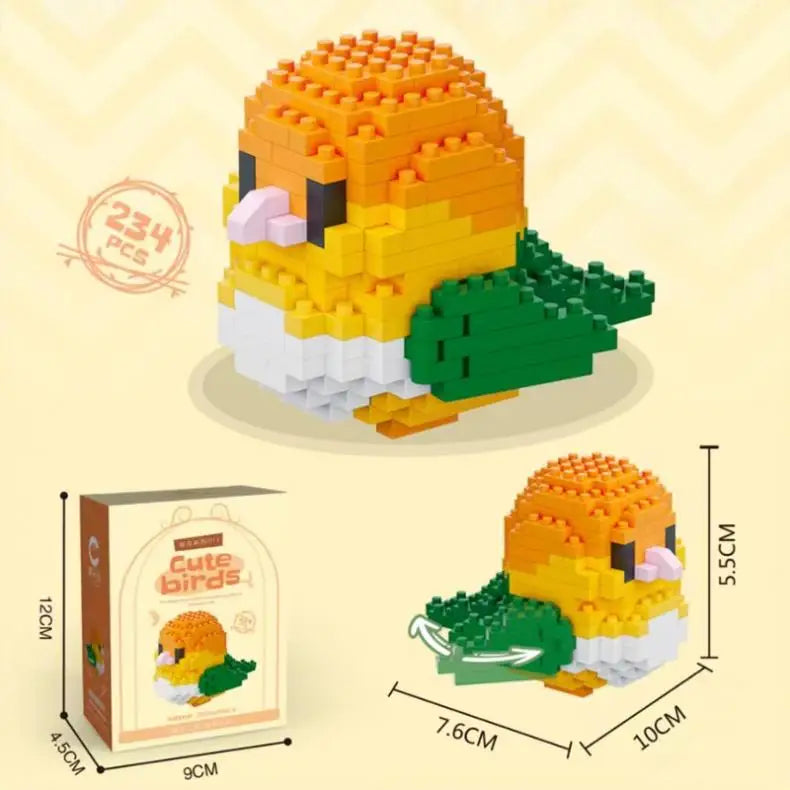 Building Block Kits - Cute Birds | Free Shipping