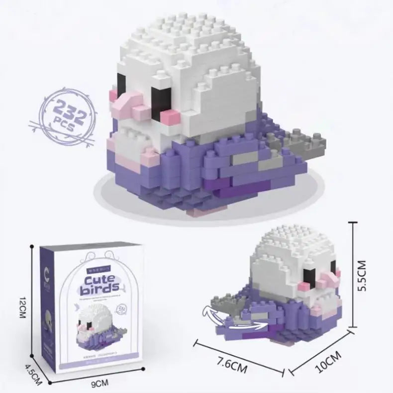 Building Block Kits - Cute Birds | Free Shipping