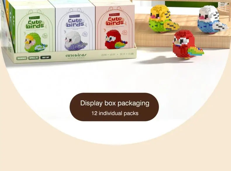 Building Block Kits - Cute Birds | Free Shipping