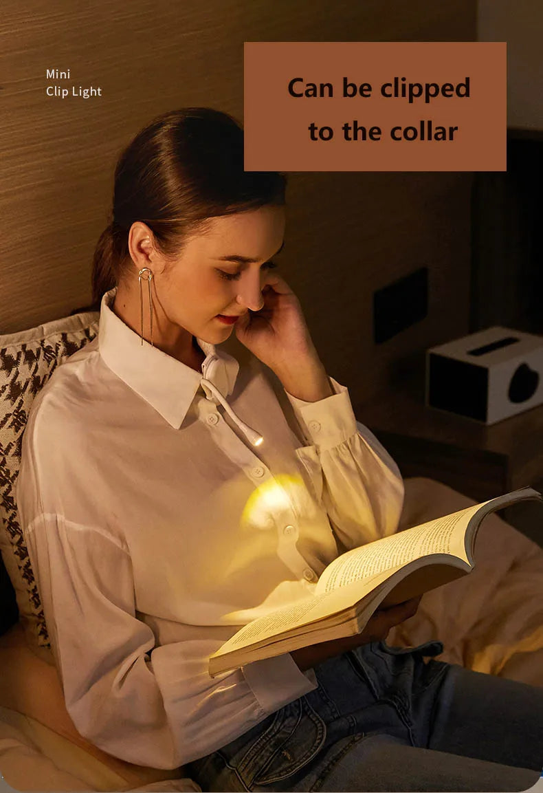 Dimmable Rechargeable Booklight | Free Shipping