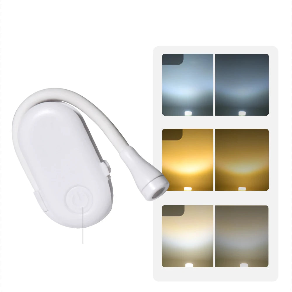 Dimmable Rechargeable Booklight | Free Shipping