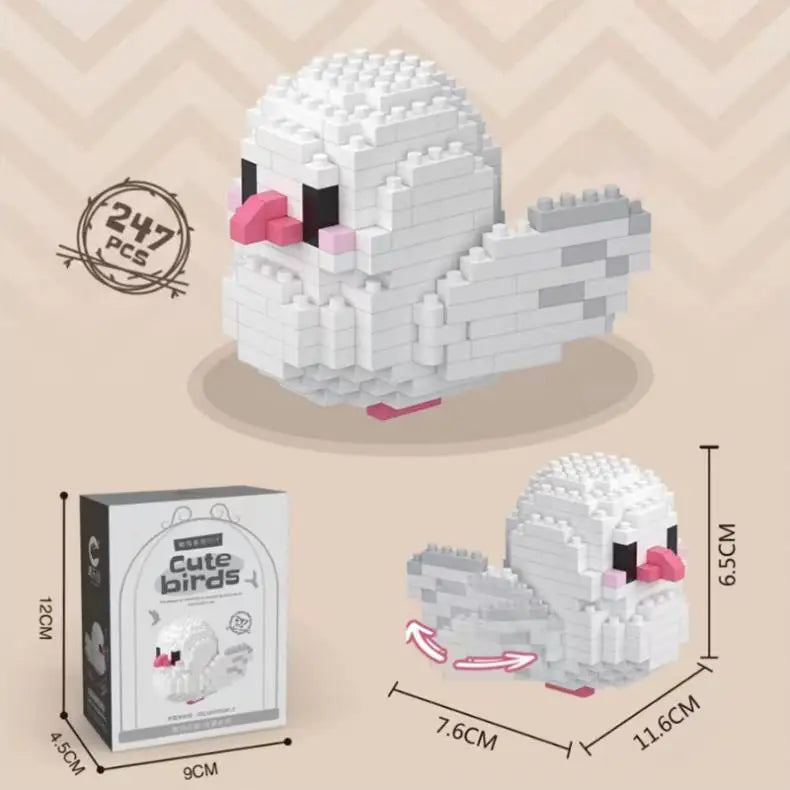 Building Block Kits - Cute Birds | Free Shipping