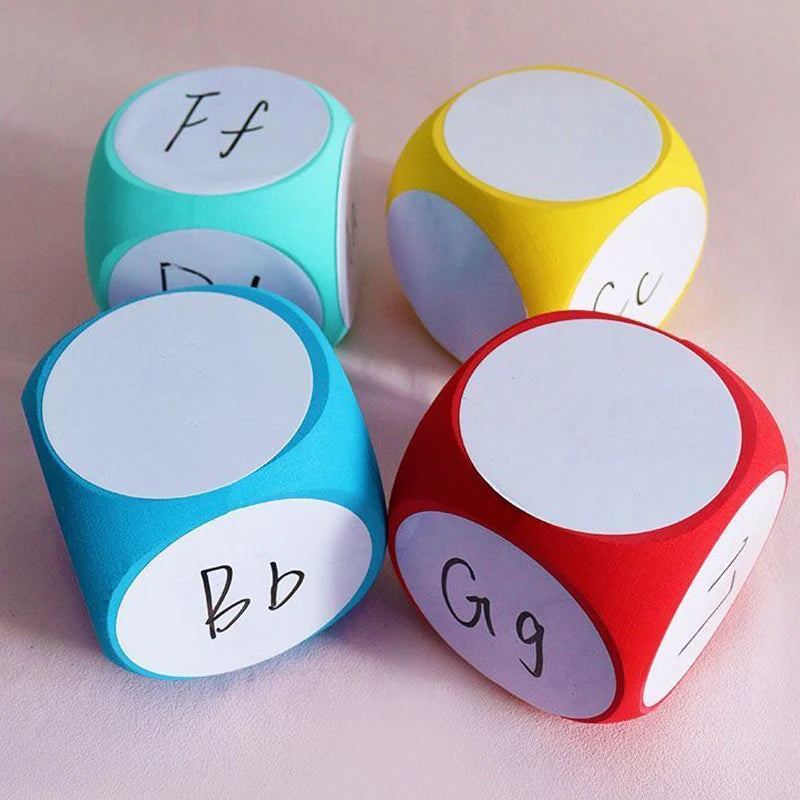 Blank Erasable Activity Dice | Free Shipping