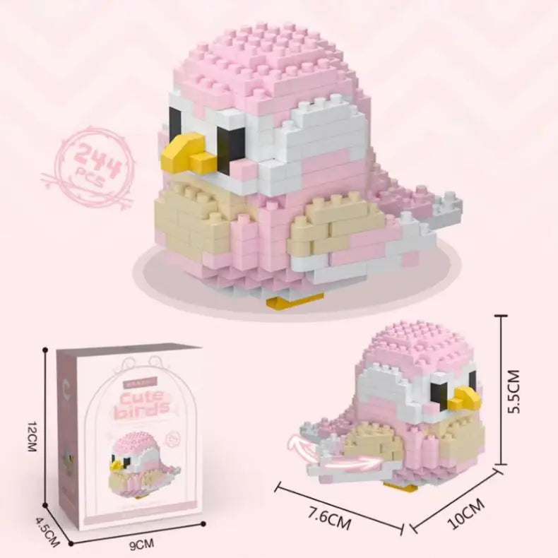 Building Block Kits - Cute Birds | Free Shipping