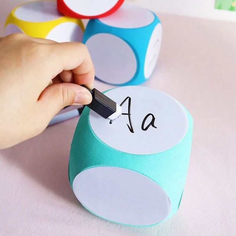 Blank Erasable Activity Dice | Free Shipping