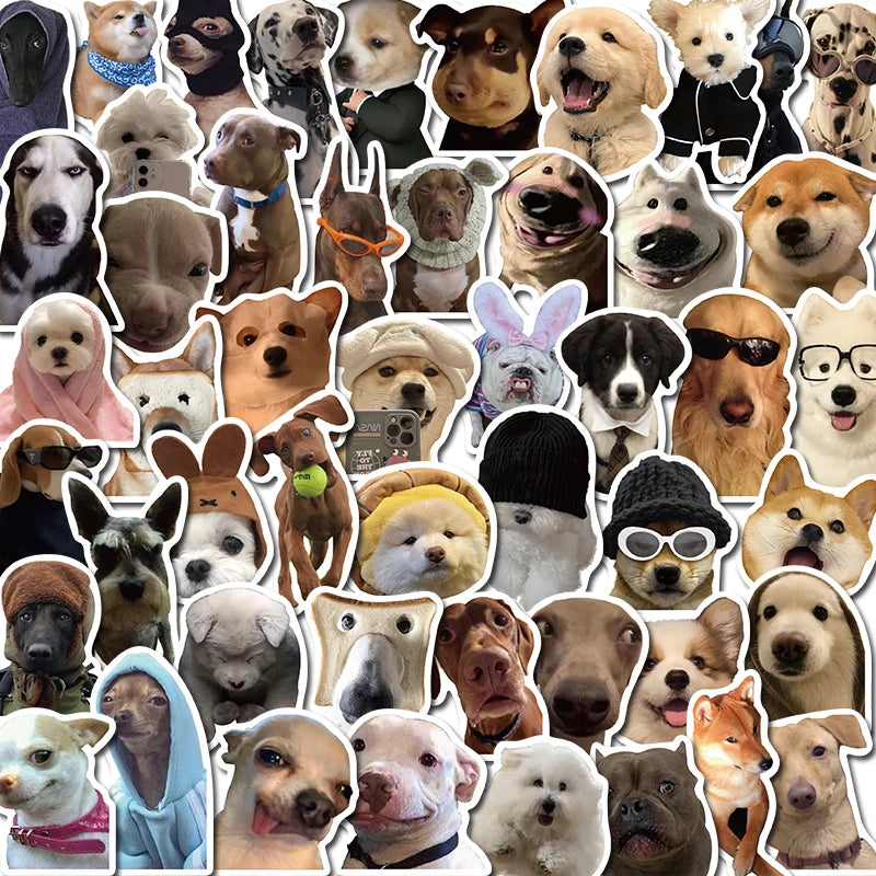 Dog Sticker 50 Pack | Free Shipping