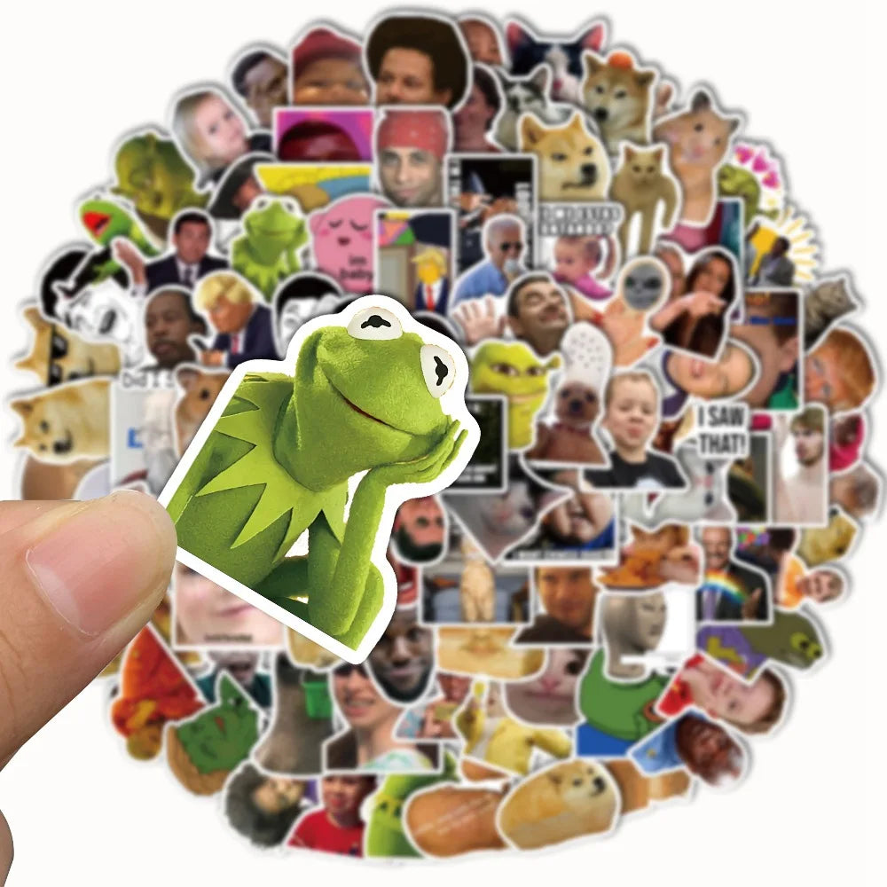 Meme Sticker 50 Pack | Free Shipping