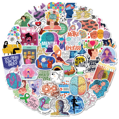 Psychology Stickers 50 Pack | Free Shipping