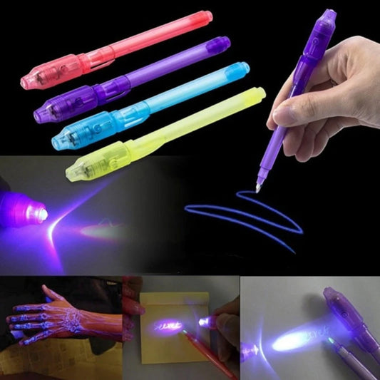 Black Light Ink Pen with Light | Free Shipping