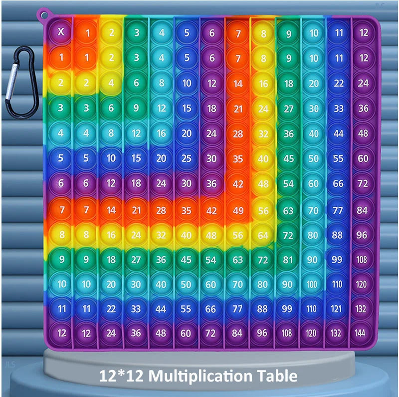 Sensory Bubble Times Tables Revision Tool  | Free Shipping