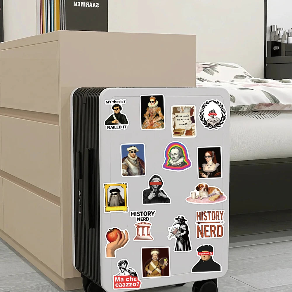 History Theme Stickers 50 Pack | Free Shipping