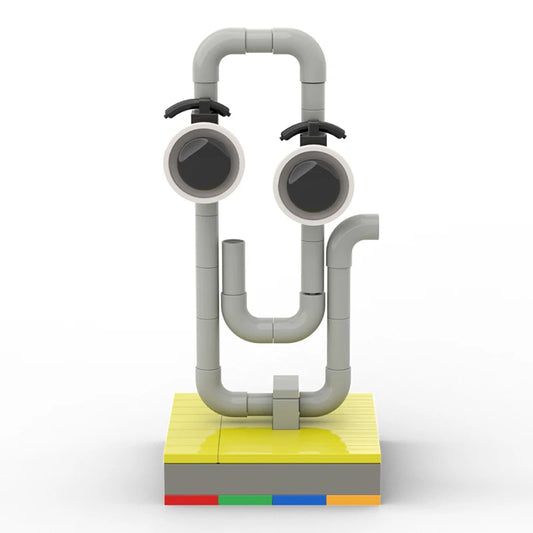 Nostalgic Annoyance: Block Model of the Old-School Paperclip Assistant | Free Shipping