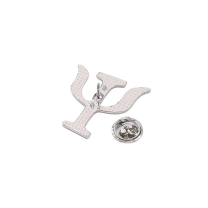 Psychological Symbol Psi Brooch | Free Shipping