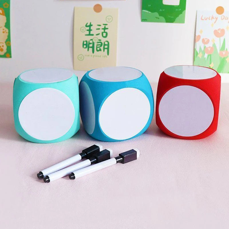 Blank Erasable Activity Dice | Free Shipping