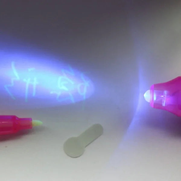 Black Light Ink Pen with Light | Free Shipping