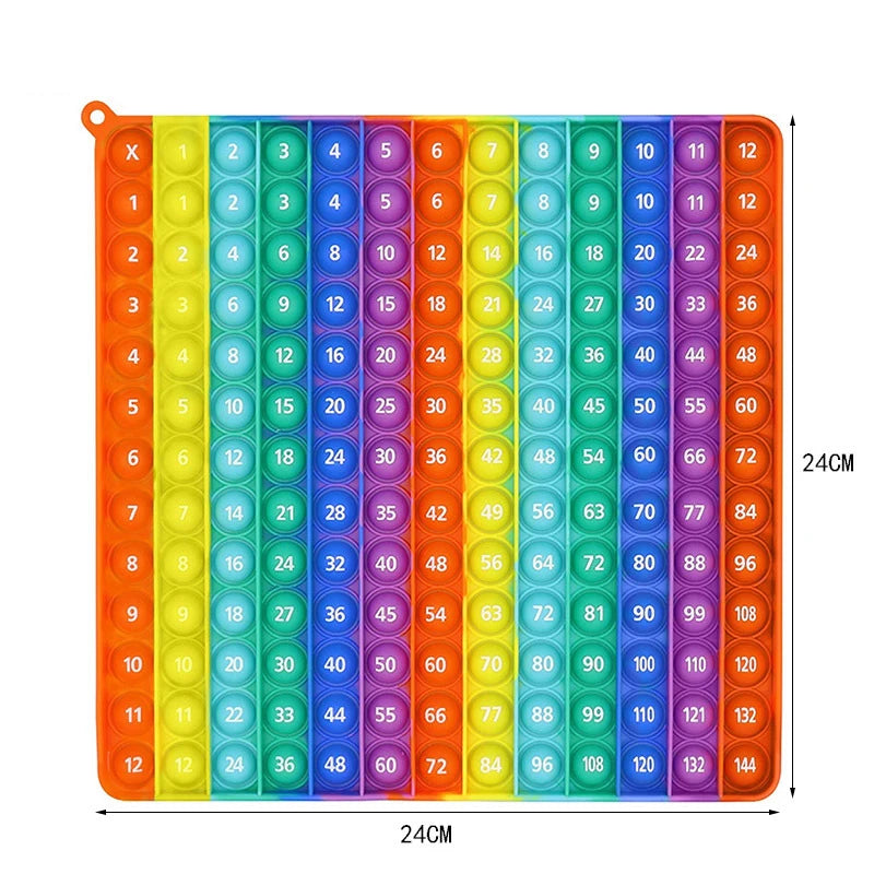 Sensory Bubble Times Tables Revision Tool  | Free Shipping