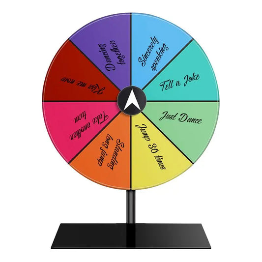 8 Colour Erasable Spinning Wheel | Free Shipping