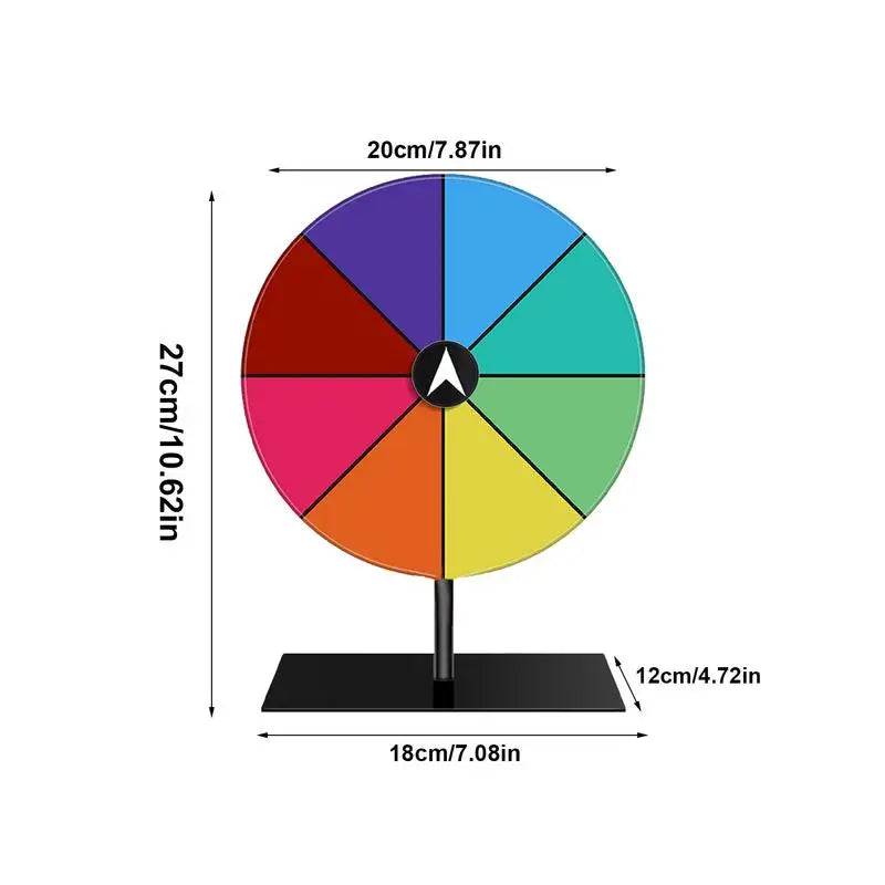 8 Colour Erasable Spinning Wheel | Free Shipping