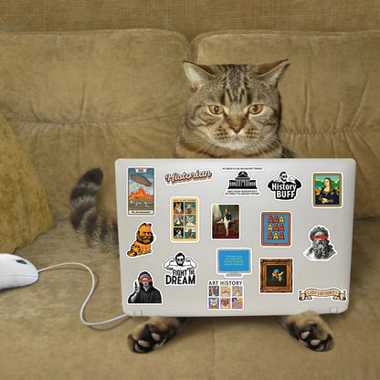 History Theme Stickers 50 Pack | Free Shipping