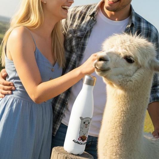 Alpaca Lunch Water Bottle