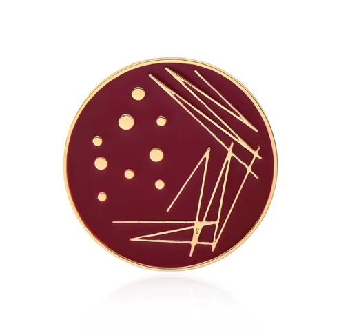 Bacterial Culture Brooch | Free Shipping