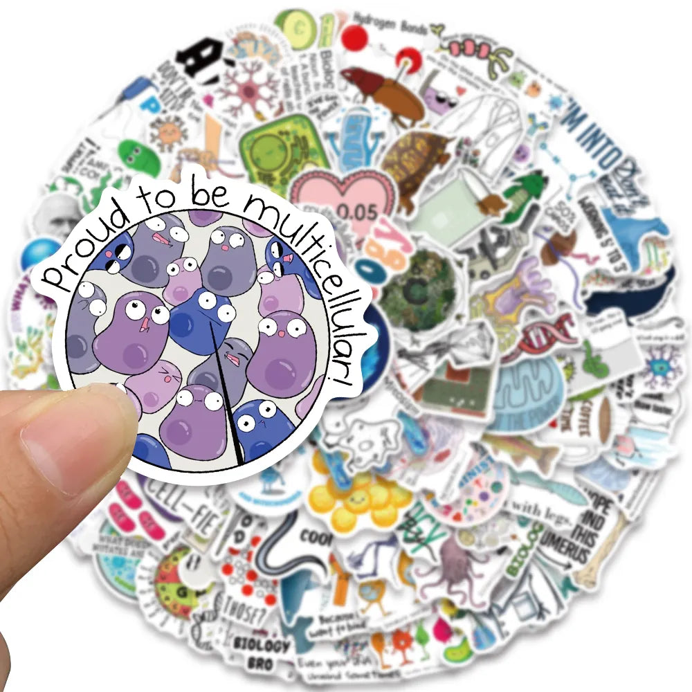 Biology Sticker 50 Pack | Free Shipping