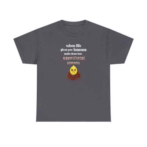 Dark Sacrificial Lemons Shirt | Free Shipping