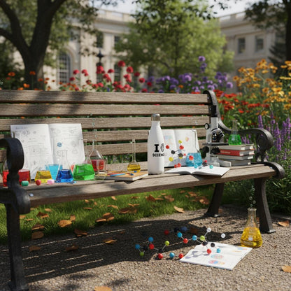 I Love Science Stainless Steel Bottle