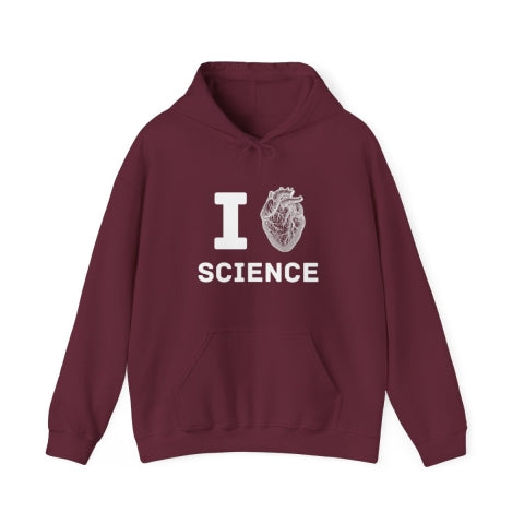 I Heart Science Hoodie